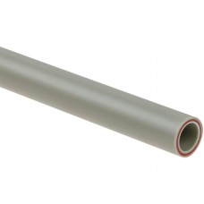 Труба ПП стекловолокно 20х2,8 PN20 SDR7,4 сер. 2м AV Engineering