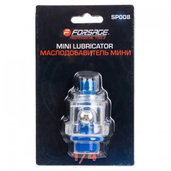 Маслодобавитель мини для пневмосистемы 1/4''(произв-сть 1750л/мин)