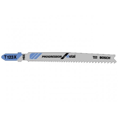 Пилка лобз. по металлу T123XF (1 шт.) BOSCH Пилка лобз. по металлу T123XF (1 шт.) BOSCH