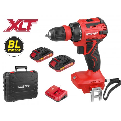 Аккум. дрель-шуруповерт WORTEX BD 2025 LiSET в чем. ALL1 XLT БЕСЩЕТ, 18 В, 55 Н*м, 2х2 А*ч, БЗП 10 м Аккум. дрель-шуруповерт WORTEX BD 2025 LiSET в чем. ALL1 XLT БЕСЩЕТ, 18 В, 55 Н*м, 2х2 А*ч, БЗП 10 м