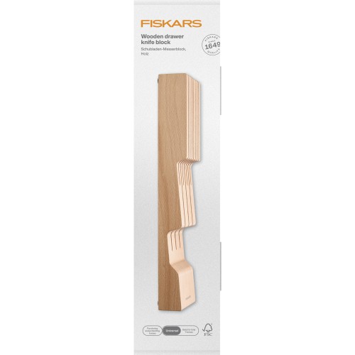 Деревянный блок для ножей All Steel Fiskars Деревянный блок для ножей All Steel Fiskars