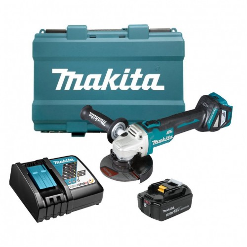 Аккум. углошлифмашина MAKITA LXT DGA 511 RT кейс MakPac 2 Аккум. углошлифмашина MAKITA LXT DGA 511 RT кейс MakPac 2