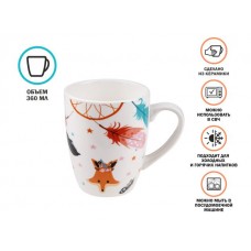 Кружка керамическая, 360 мл., DREAM FOX-4, PERFECTO LINEA