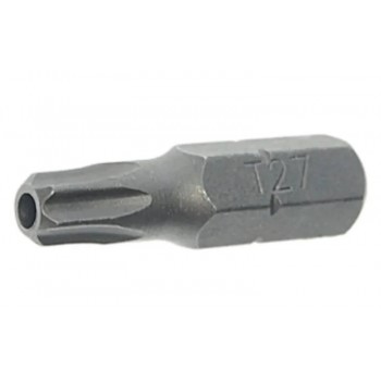 Бита TORX T27Hх25мм с отверстием,1/4''