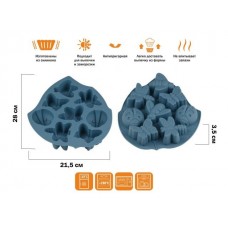 Форма для выпечки, силиконовая, насекомые, 28 х 21.5 х 3.5 см, BLUESTONE, PERFECTO LINEA