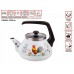 Чайник стальной эмалированный, 2.2 л, серия Золотой гребешок, PERFECTO LINEA