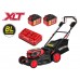 Газонокосилка аккум. WORTEX CLM 4536-4 в кор. XLT SET БЕСЩЁТ.ДВИГ., САМОХОД., 18В+18В, 2х6Ач акб