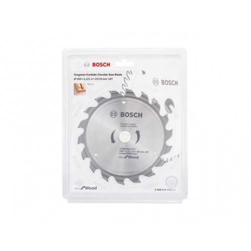 Диск пильный 160х20 мм 18 зуб. по дереву ECO WOOD BOSCH Диск пильный 160х20 мм 18 зуб. по дереву ECO WOOD BOSCH