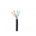 Кабель витая пара U/UTP Cat5E 4х2х24AWG (0.52мм) 305м, медь, наруж. (PE) Юпитер