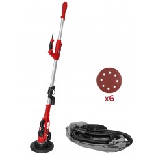 Шлифмашина для стен и потолков WORTEX LX DG 2275 в кор. с штангой, 750 Вт, 225 мм, эксц., LED