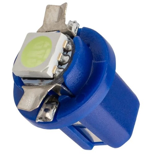 Лампочка светодиодная T8.5-5050-1SMD 12v ice blue Лампочка светодиодная T8.5-5050-1SMD 12v ice blue