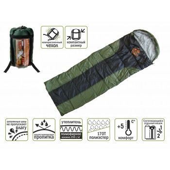 Спальный мешок Coyote Plus, ARIZONE
