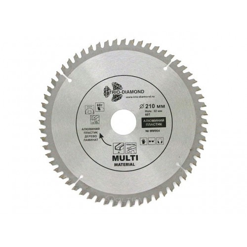 Диск пильный 210х30/32 мм 60 зуб. универсальный Multi Material Диск пильный 210х30/32 мм 60 зуб. универсальный Multi Material