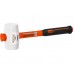 Киянка резиновая белая 0,9кг с фибергл. рукояткой STARTUL PROFI (ST2201-09) Киянка резиновая белая 0,9кг с фибергл. рукояткой STARTUL PROFI (ST2201-09)
