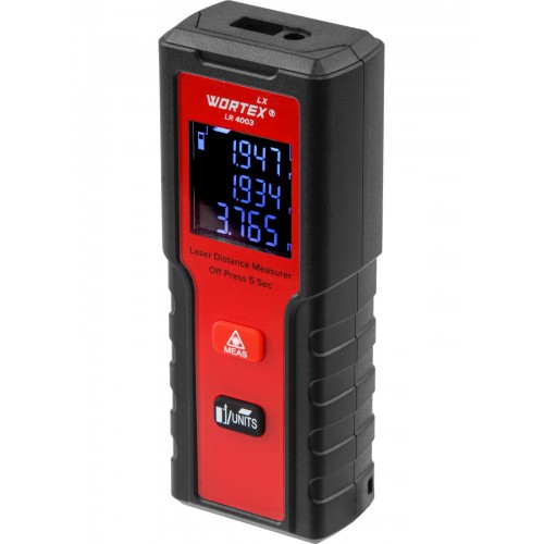 Дальномер лазерный WORTEX LX LR 4003 в кор., 0,05 – 40, ± 2 мм Дальномер лазерный WORTEX LX LR 4003 в кор., 0,05 – 40, ± 2 мм
