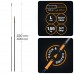Черенок алюминиевый телескопический L 220-400см OneClick FISKARS