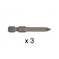 Насадка с  шестигран. хв. PH1 49мм 3шт BOSCH