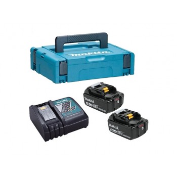 Комплект аккумулятор LXT 18.0 В BL1840B 2 шт. + зарядное устройство DC18RC в кейсе