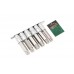 Набор головок-бит разнопрофильных Spline&Torx, 6 пр.(М16, М18,Т70,Т80,Т90,Т100, L-100мм) 1/2'', на планке Набор головок-бит разнопрофильных Spline&Torx, 6 пр.(М16, М18,Т70,Т80,Т90,Т100, L-100мм) 1/2'', на планке