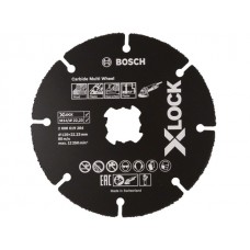 Круг отрезной 125х1.0x22.2 мм для дерева X-LOCK Carbide Multi Wheel BOSCH