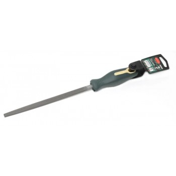Напильник квадратный 10''-250мм, на пластиковом держателе