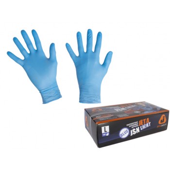 Перчатки нитриловые Light, р-р 10/XL, синие, уп. 50 пар, Jeta Safety