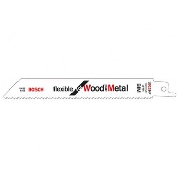Пилка сабельная по дереву с гвоздями S922HF (2 шт.) BOSCH