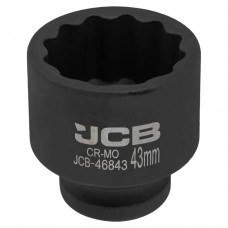 Головка ударная 43мм (12гр.), 3/4''