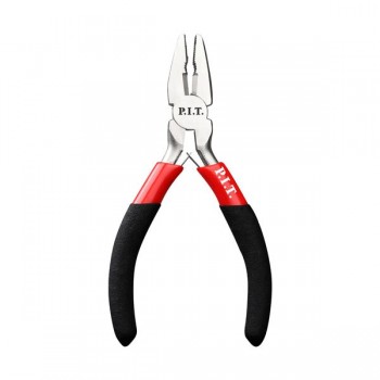 Плоскогубцы мини комбинированные P.I.T. ADVANCE HPLR06-0115C, 115 мм, CR-V, 63HRC, пружина
