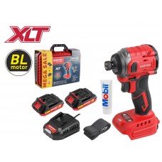 Аккум. ударный гайковерт/винтоверт WORTEX CWR 0218 в чем. XLT 2x2 А*ч, БЕСЩЕТ., 18 В, 220 Н*м