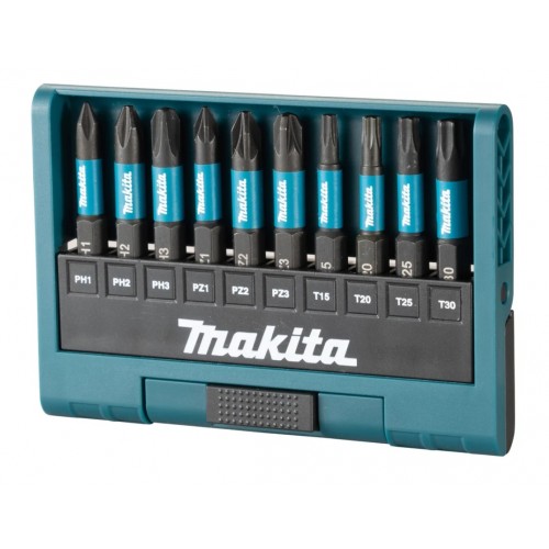 Набор бит Impact Black 50 мм (10 шт) MAKITA Набор бит Impact Black 50 мм (10 шт) MAKITA