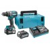 Аккум. ударная дрель-шуруповерт MAKITA XGT HP002GD201 в кейсе Аккум. ударная дрель-шуруповерт MAKITA XGT HP002GD201 в кейсе