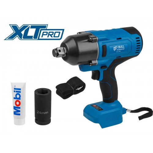 Аккум. ударный гайковерт BULL SC 1801 в кор. XLTpro SOLO БЕСЩЕТ., 18 В, 1000 Н*м, 3/4 Аккум. ударный гайковерт BULL SC 1801 в кор. XLTpro SOLO БЕСЩЕТ., 18 В, 1000 Н*м, 3/4