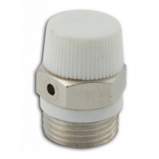 Воздухоотводчик ручной с пластиковой ручкой  1/2'' (кран Маевского) (1000/10)