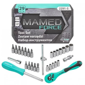Набор инструментов PROFI 29пр. 1/4''(6гр)(4-13мм)