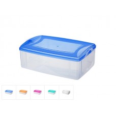 Контейнер пласт. прямоуг. 2.2 л, с крышкой, Frigo, DRINA
