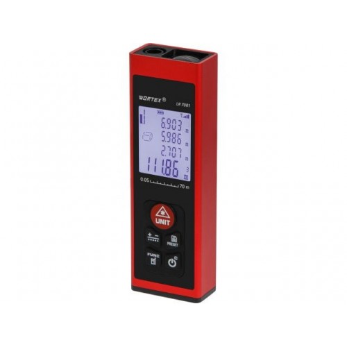 Дальномер лазерный WORTEX LR 7001 в кор., 0,03 – 70, ± 2 мм Дальномер лазерный WORTEX LR 7001 в кор., 0,03 – 70, ± 2 мм