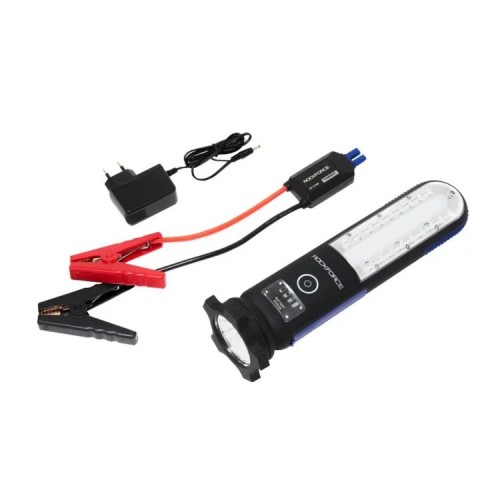 Фонарь светодиодный аккумуляторный с накопителем и функцией пуска а/м(12V,12000mAH,400Amp,480/60Lumen-бок/торц.свет,водонепр.IP54, магит,инд. зарядки) Фонарь светодиодный аккумуляторный с накопителем и функцией пуска а/м(12V,12000mAH,400Amp,480/60Lumen-бок/торц.свет,водонепр.IP54, магит,инд. зарядки)