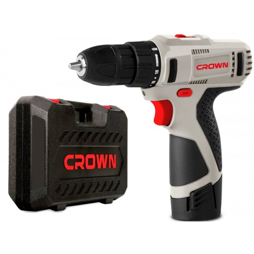 Дрель-шуруповерт аккумуляторная CROWN CT21053LH-1.5 BMC Дрель-шуруповерт аккумуляторная CROWN CT21053LH-1.5 BMC
