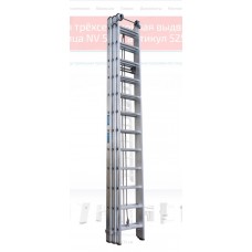 Лестница алюм. 3-х секц. 322/790/322см 3х12 ступ., 27,6кг  NV5250 Новая Высота