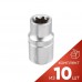 (к-т 10шт.)Головка Е-профиль E14 1/2''
