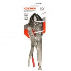 Зажим с фиксатором CROWN 125 мм изогнутые губки CPHPL-GRB05