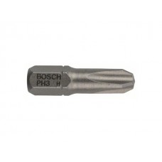 Насадка (бита) крестообразная PH3 25 мм BOSCH Extra Hart