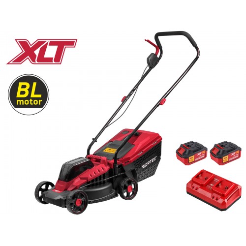 Газонокосилка аккумуляторная WORTEX CLM 3336 ALL1 XLT SET БЕСЩЁТ.ДВИГ., 18В+18В, шир.330 мм Газонокосилка аккумуляторная WORTEX CLM 3336 ALL1 XLT SET БЕСЩЁТ.ДВИГ., 18В+18В, шир.330 мм