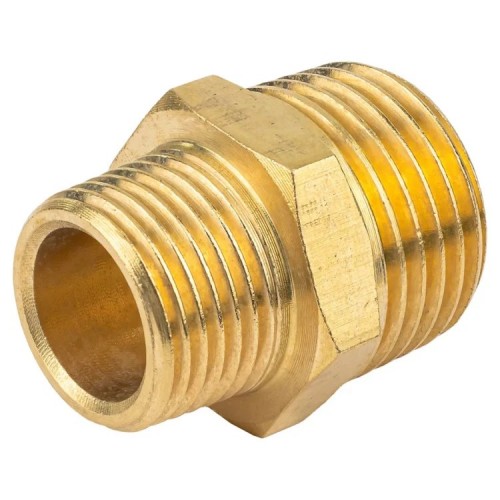 Соединитель резьбовой наруж. резьба 1/2''x 3/8'' Соединитель резьбовой наруж. резьба 1/2''x 3/8''