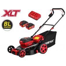 Газонокосилка аккумуляторная WORTEX CLM 4536 в кор. XLT SET БЕСЩЁТ.ДВИГ., 18В+18В, шир.460 мм