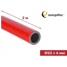 Теплоизоляция для труб ENERGOFLEX SUPER PROTECT красная 22/6-2м