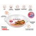 Форма из жаропрочного стекла, 1.0 л, круглая, 255х223х43 мм, PERFECTO LINEA Форма из жаропрочного стекла, 1.0 л, круглая, 255х223х43 мм, PERFECTO LINEA