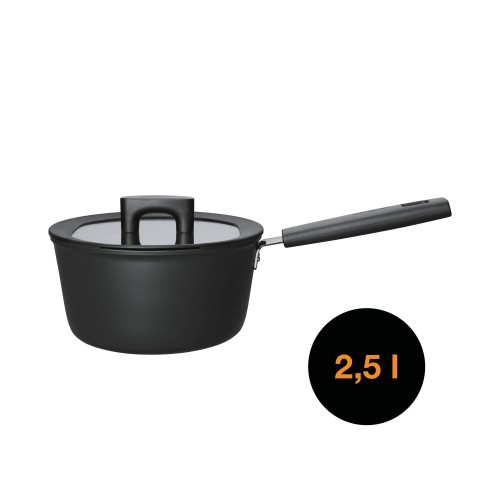 Соусник с крышкой 2,5л Hard Face FISKARS Соусник с крышкой 2,5л Hard Face FISKARS