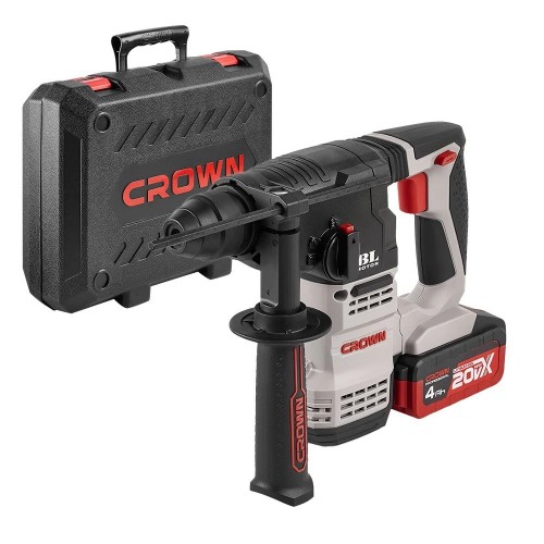 Перфоратор аккумуляторный CROWN CT28001HX-4 BMC Перфоратор аккумуляторный CROWN CT28001HX-4 BMC